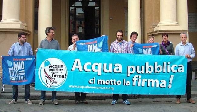 Acqua pubblica, Prodi: “Resistere a pressioni per status quo”