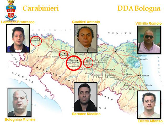 La mappa della ‘ndrangheta: i nomi dei presunti capi e affiliati