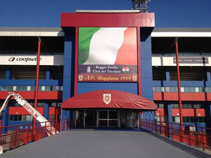 Lavori in corso al Mapei Stadium, la Reggiana giocherà a Salò