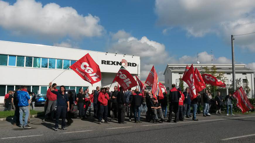 Correggio, sciopero e blocco straordinari alla Rexnord