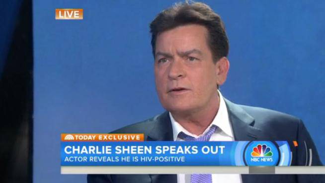 Charlie Sheen: “Sono sieropositivo da quattro anni”