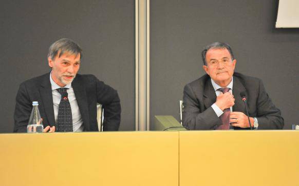 Convegno su futuro Mediopadana con Prodi e Delrio