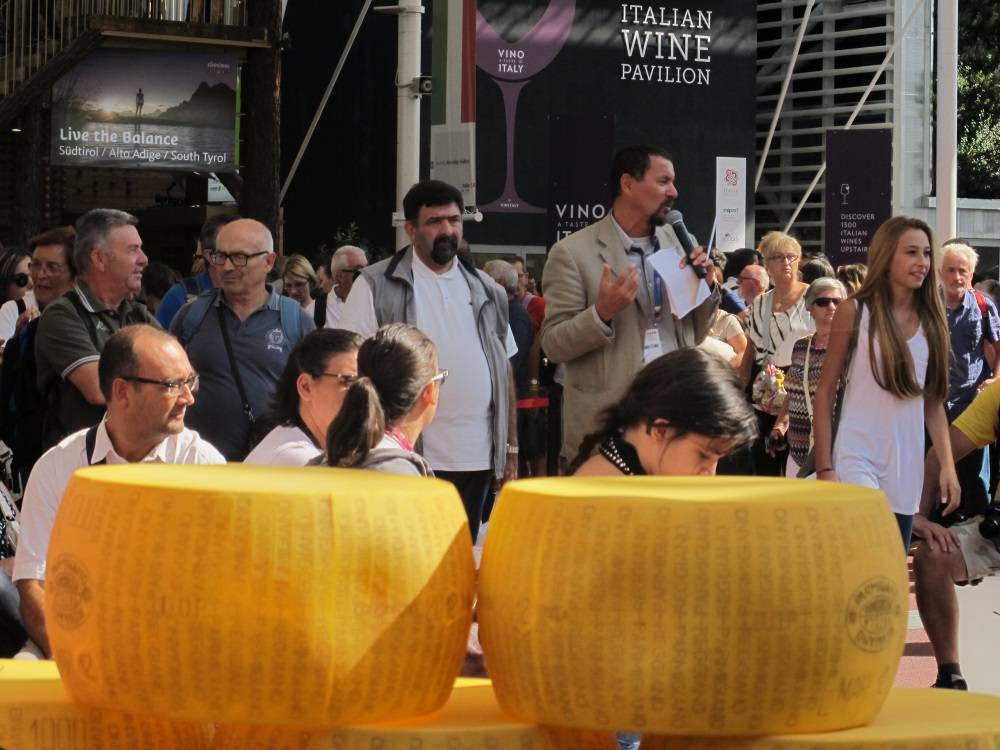 Expo, chiusura con il botto per il Parmigiano Reggiano