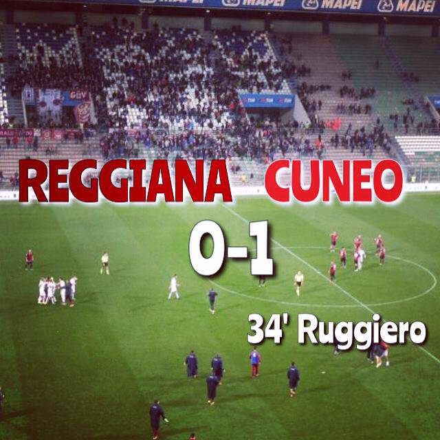 Il Cuneo si vendica e batte la Reggiana 1-0