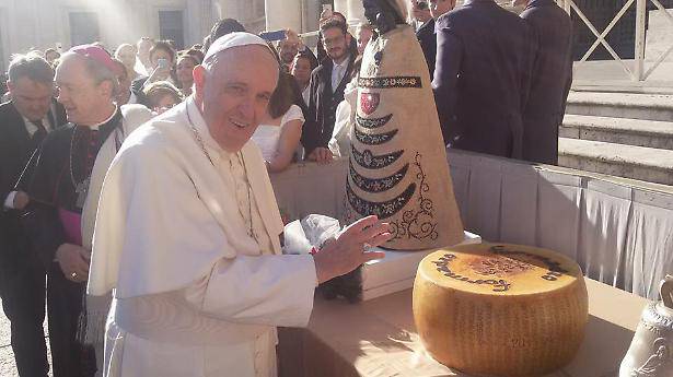 Benedetto dal Papa, un Parmigiano Reggiano “divino”