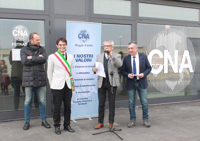 Quattro Castella, inaugurata la nuova filiale Cna