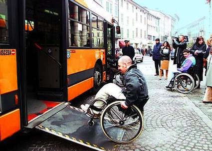“Bus senza barriere”, per i cittadini con problemi di disabilità