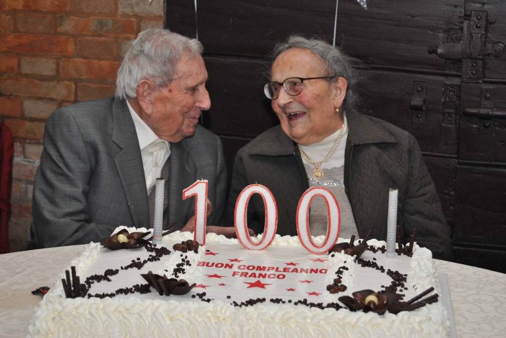 Gavasseto in festa per i 100 anni di Franco Bonacini