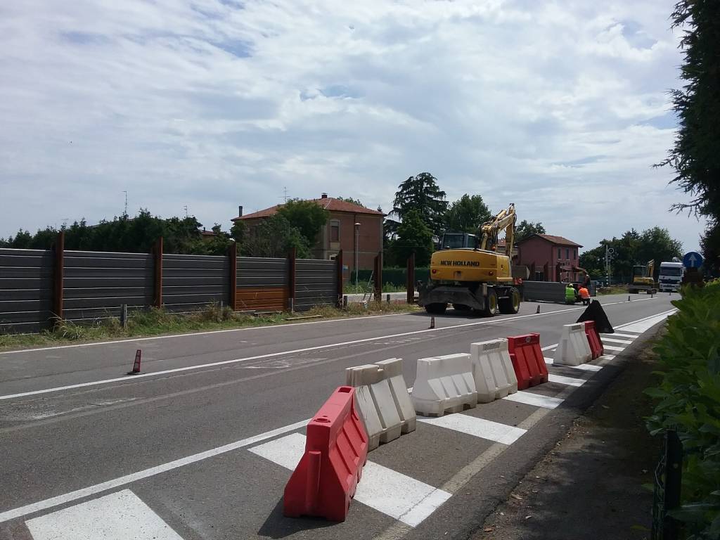 Linea Sassuolo-Reggio: al via la posa delle barriere anti-rumore