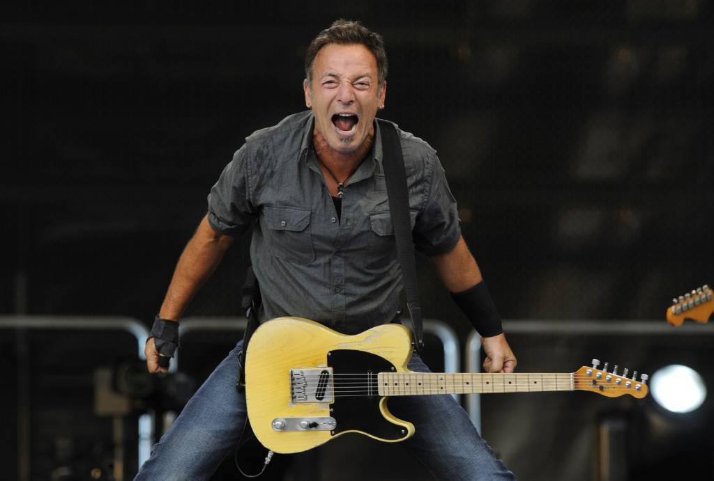 Ligabue tra i fans a San Siro per Springsteen