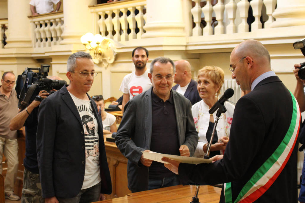 A Reggio la prima unione civile gay d’Italia