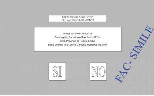 Val d’Enza, fusione Comuni: oggi si vota