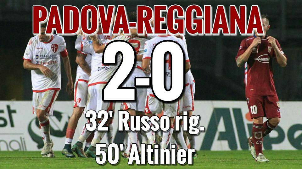 La Reggiana cade a Padova: 2-0