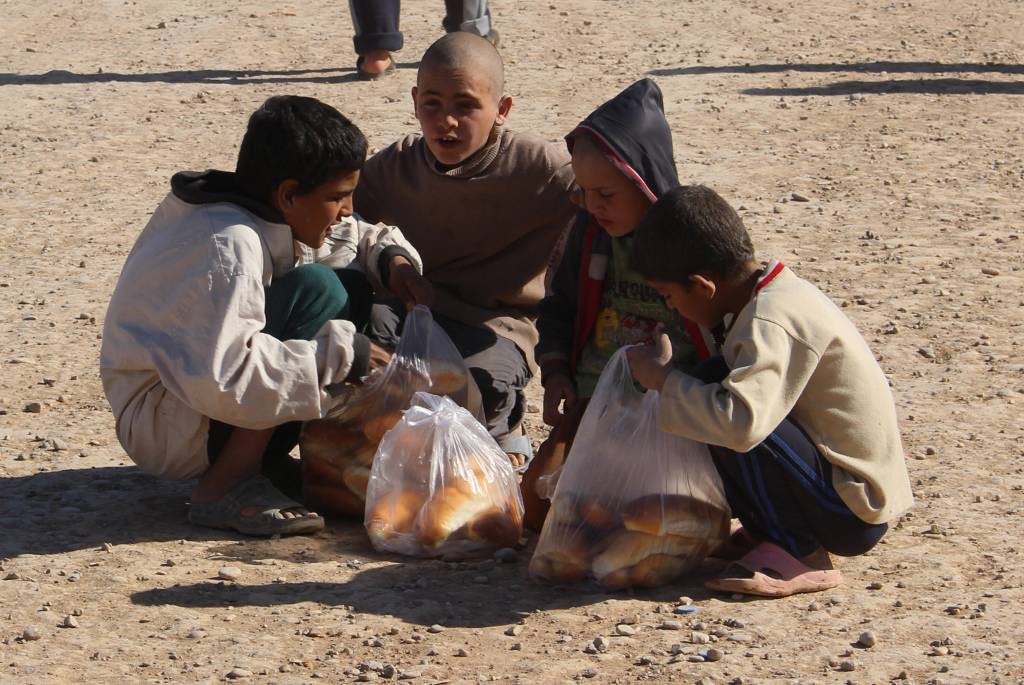 In fuga da Mosul, così i bambini vivono la guerra
