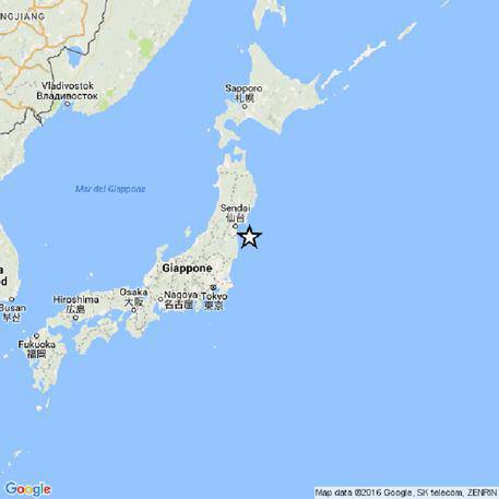 Terremoto 7.3 vicino a Fukushima, allarme tsunami