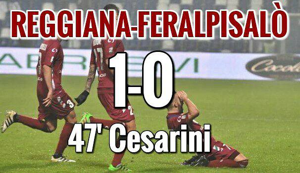 La Reggiana soffre ma vince contro il Feralpisalò