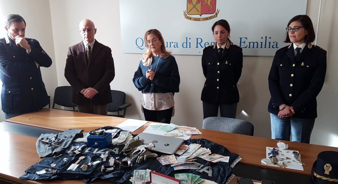 Furti in appartamento, tre albanesi arrestati con due chili di oro