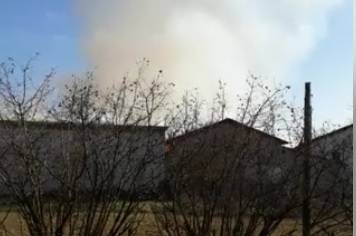 Cadelbosco Sopra, incendio distrugge 400 rotoballe