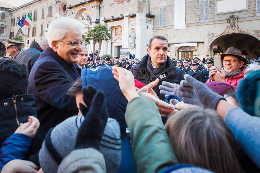 Il presidente Mattarella a Reggio Emilia il 2 dicembre