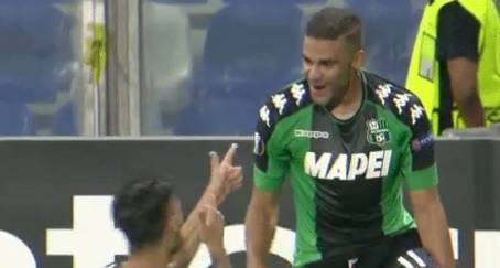 Il Sassuolo batte l’Udinese con una doppietta di Defrel: 1-2
