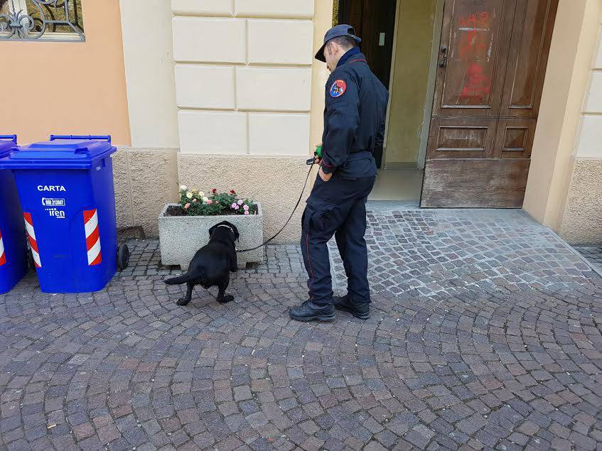 Chierici, nuovo controllo antidroga dei carabinieri