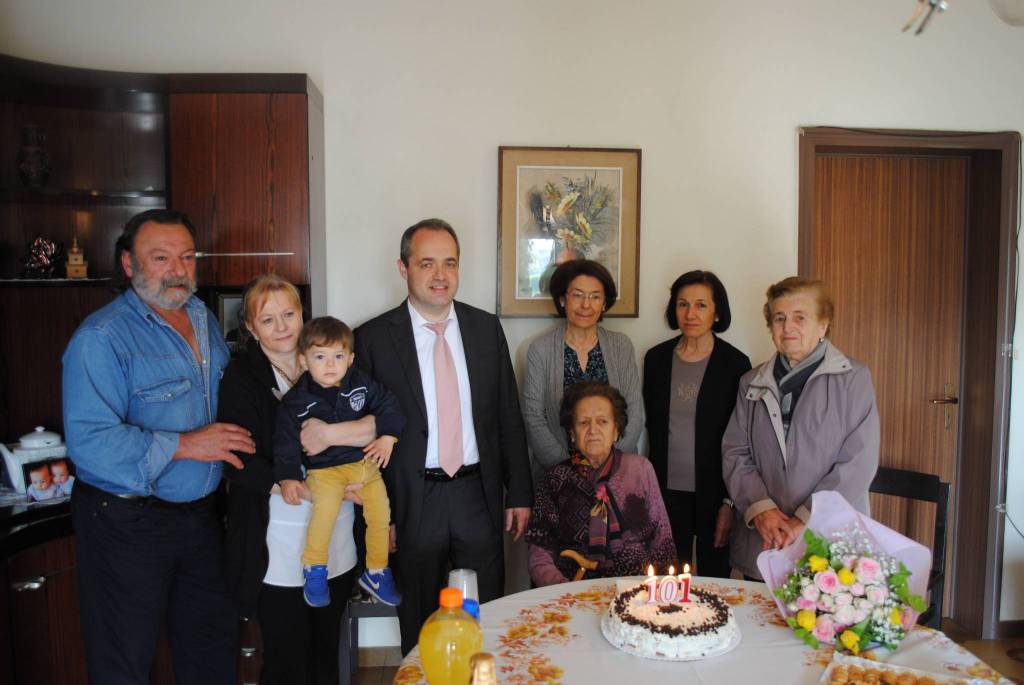 Poviglio festeggia i 101 anni di nonna Ida Tirelli
