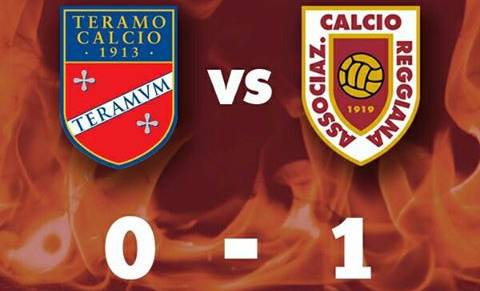La Reggiana torna a vincere con il Teramo: 0-1