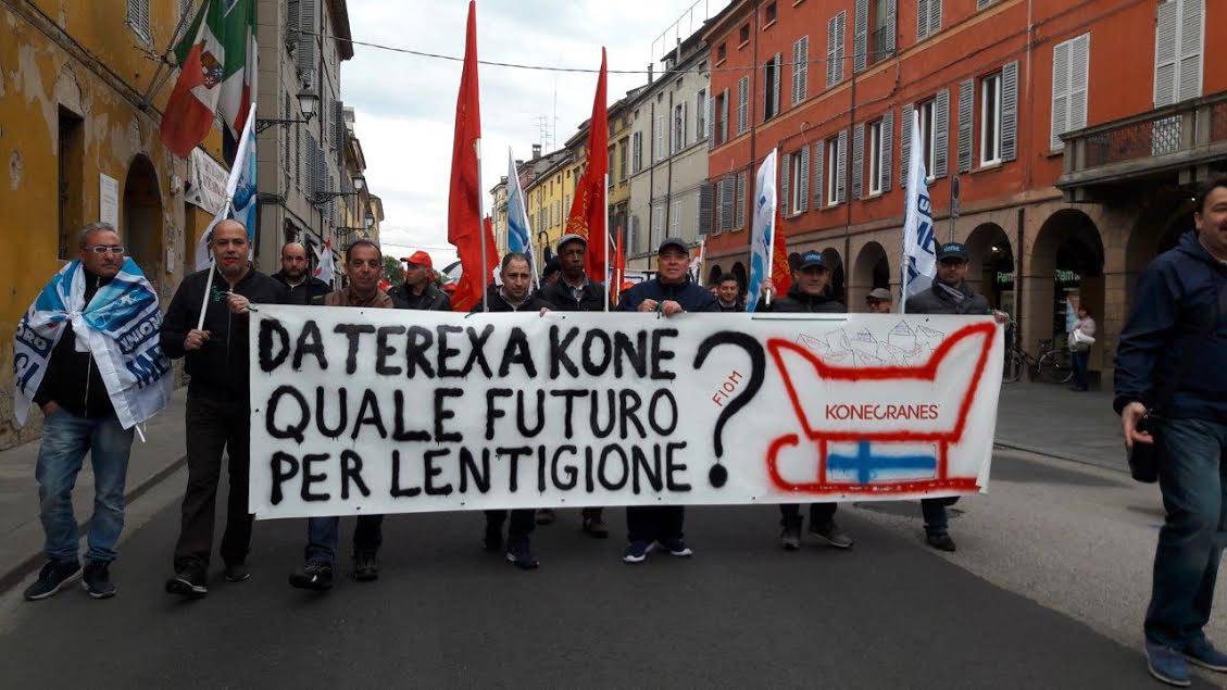 Ex Terex di Lentigione, continuano sciopero e presidio