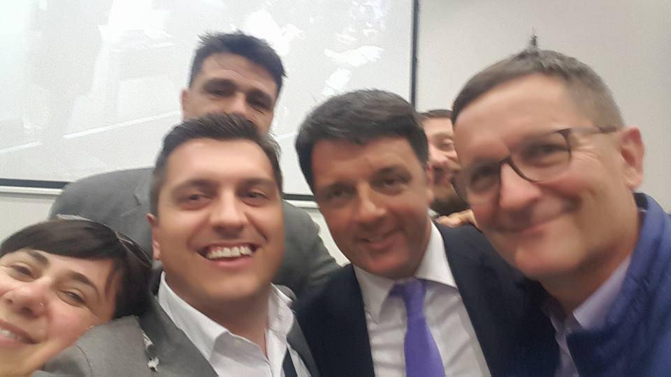 I segretari PD della Val D’Enza a tu per tu con Renzi