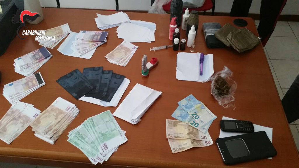 Scoperta stamperia di denaro falso, arrestato un nigeriano