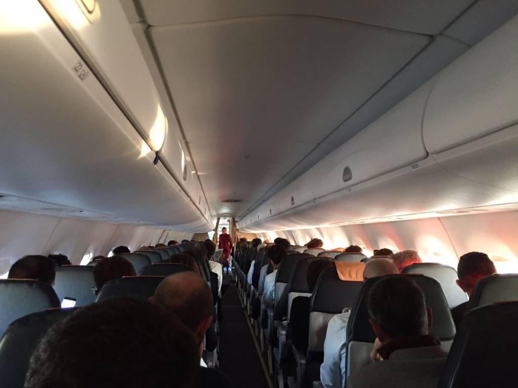 Paura sul volo Alitalia dove viaggiava la Nazionale del Parmigiano Reggiano