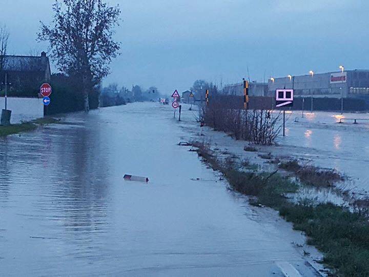 Post alluvione a Lentigione, la Lega: “Una parte è senza acqua potabile”