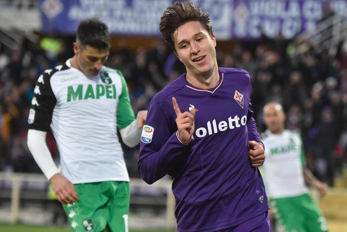 Fiorentina, tre gol al Sassuolo