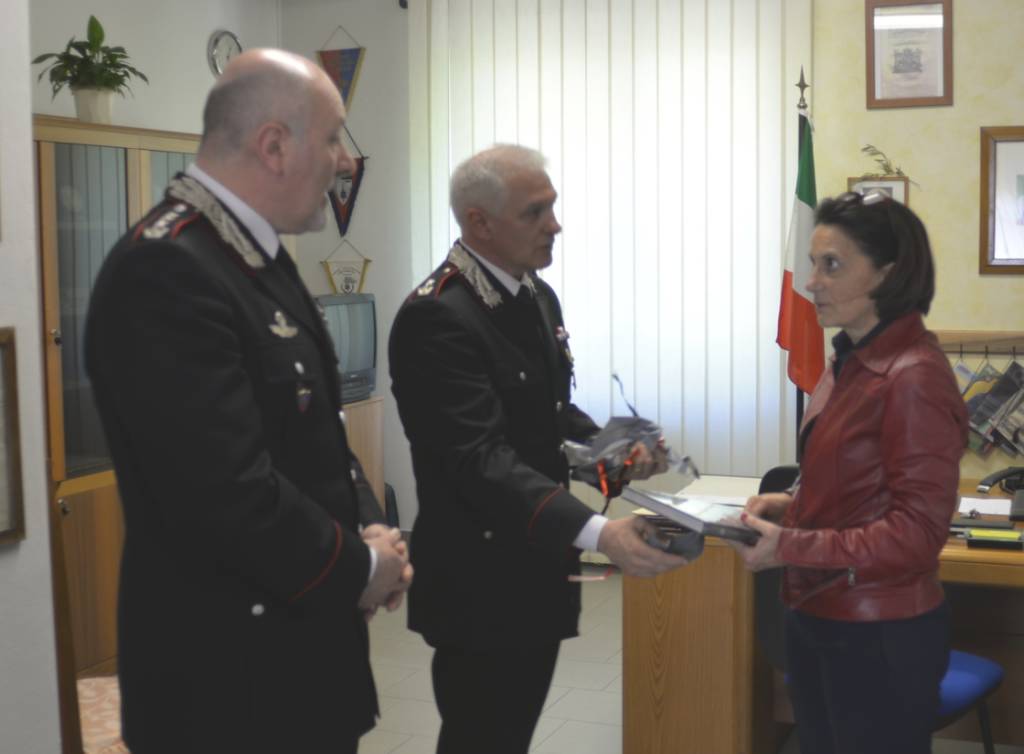 Guastalla, il prefetto in visita alla compagnia dei carabinieri
