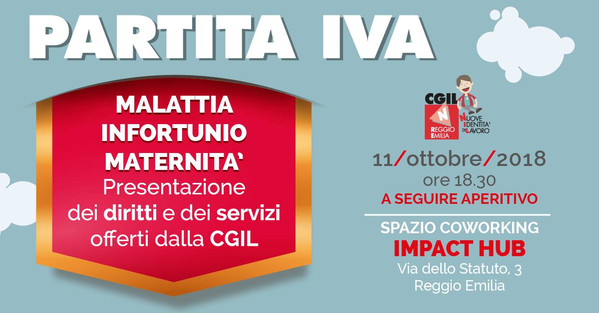 Partite Iva, il Nidil Cgil organizza un incontro all’Impact Hub