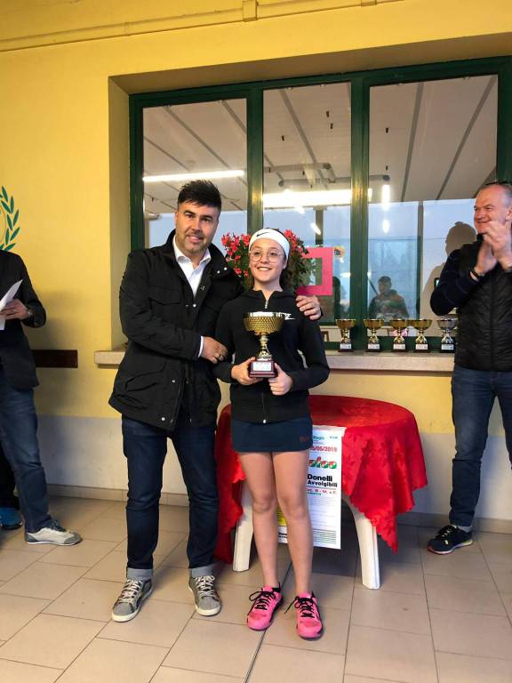 Trofeo Donelli Avvolgibili: Giulia Pesarini trionfa negli Under 12