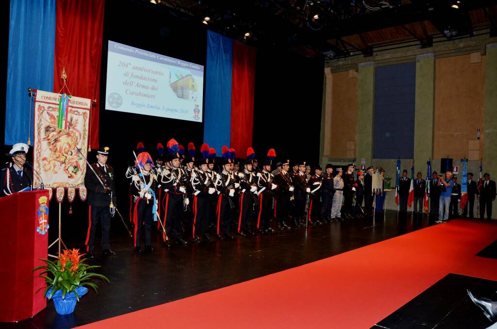 I carabinieri celebrano il 205esimo anniversario dell’Arma