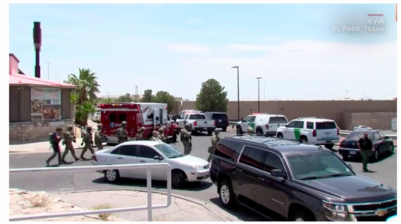 Giovane fa strage in centro commerciale di El Paso, Texas