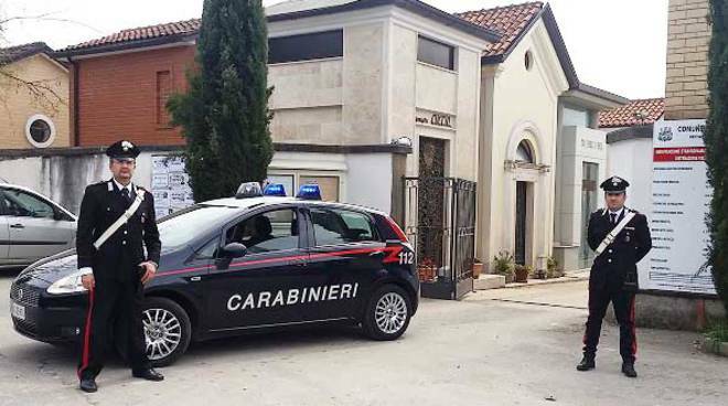 Festa defunti, i carabinieri vigilano sui cimiteri