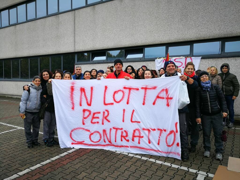 Montecchio, lavoratori in sciopero alla Ciam