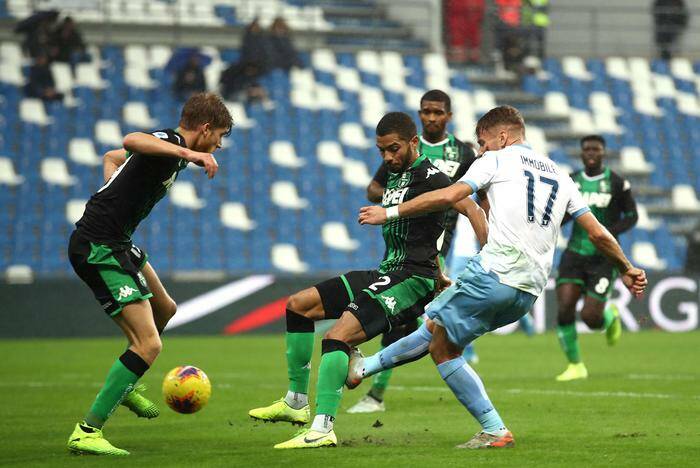 Il Sassuolo perde in casa con la Lazio: 1-2