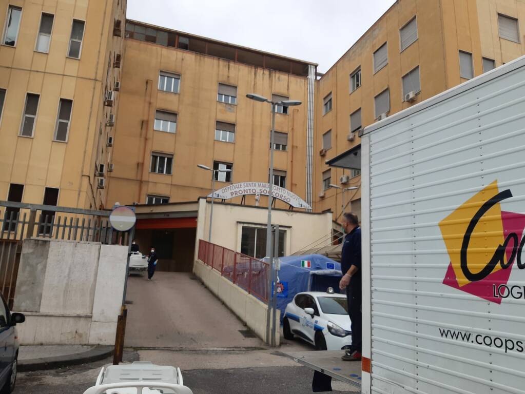 Coopservice in campo per l’ospedale Covid di Napoli