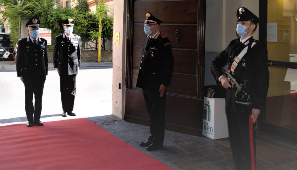 Carabinieri, visita del nuovo comandante della legione Emilia-Romagna