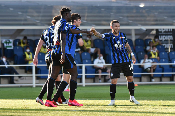 Atalanta Sassuolo 4-1, doppietta di Zapata