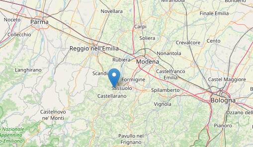 Scossa di terremoto a Castellarano: magnitudo 3.3