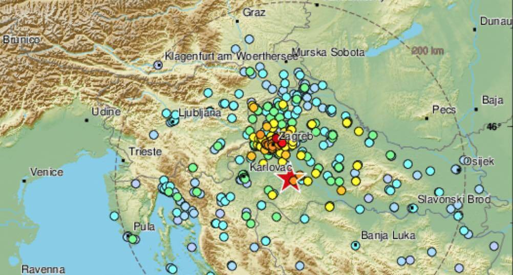 Forte terremoto in Croazia: sette i morti