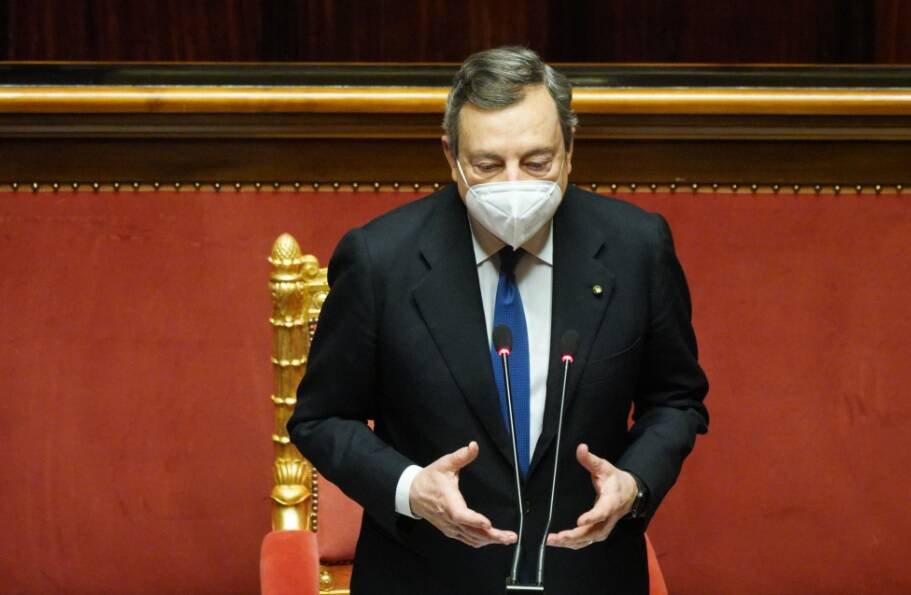 Draghi presenta il Recovery plan alla Camera: “Progetti ambiziosi, si decide il destino dell’Italia”