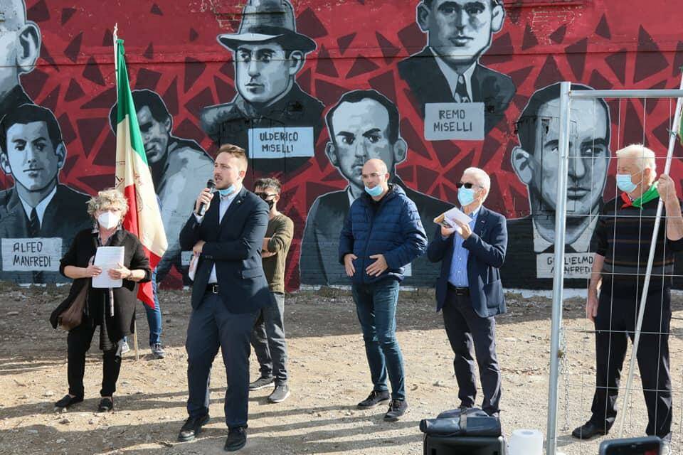 Murales “partigiano”, è scontro con fra Reggio e Autostrade