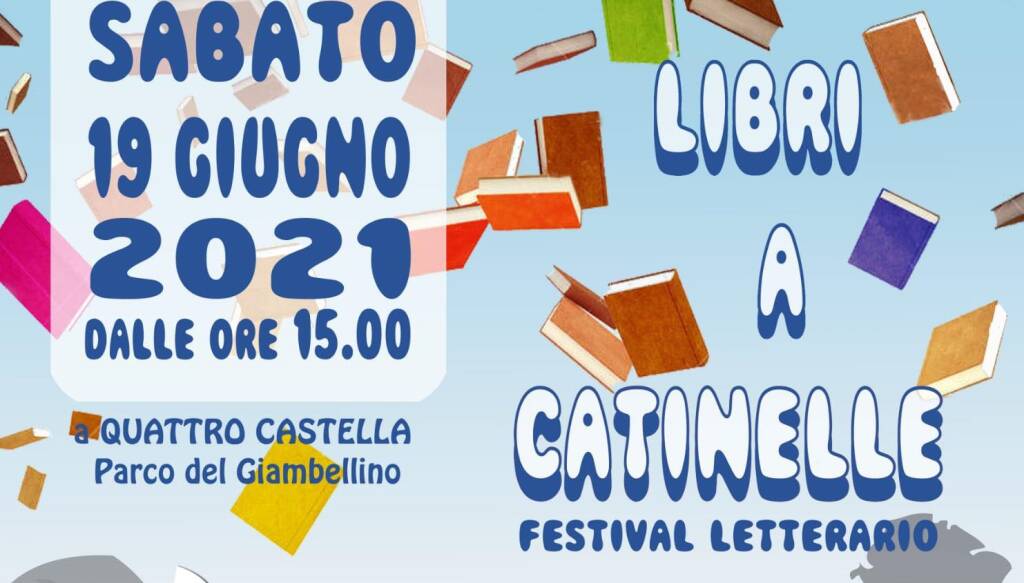 Libri a catinelle, festival letterario a Quattro Castella
