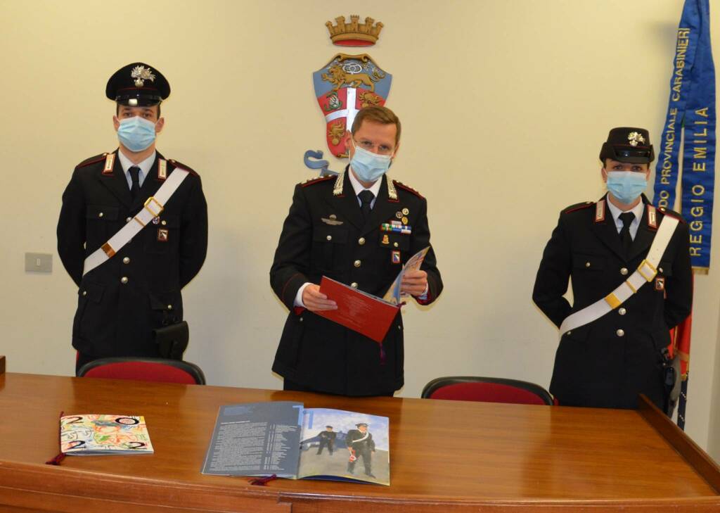 Lucarelli e Chia per il calendario dell’Arma dei carabinieri 2022